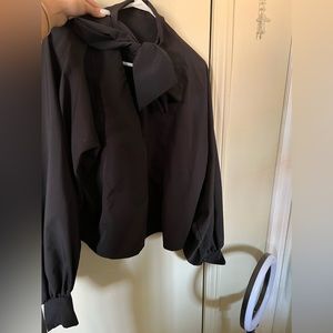Black dress shirt